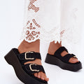  Klapky na platformě model 228975 Step in style 