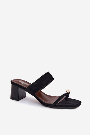  Klapky na podpatku model 228979 Step in style 