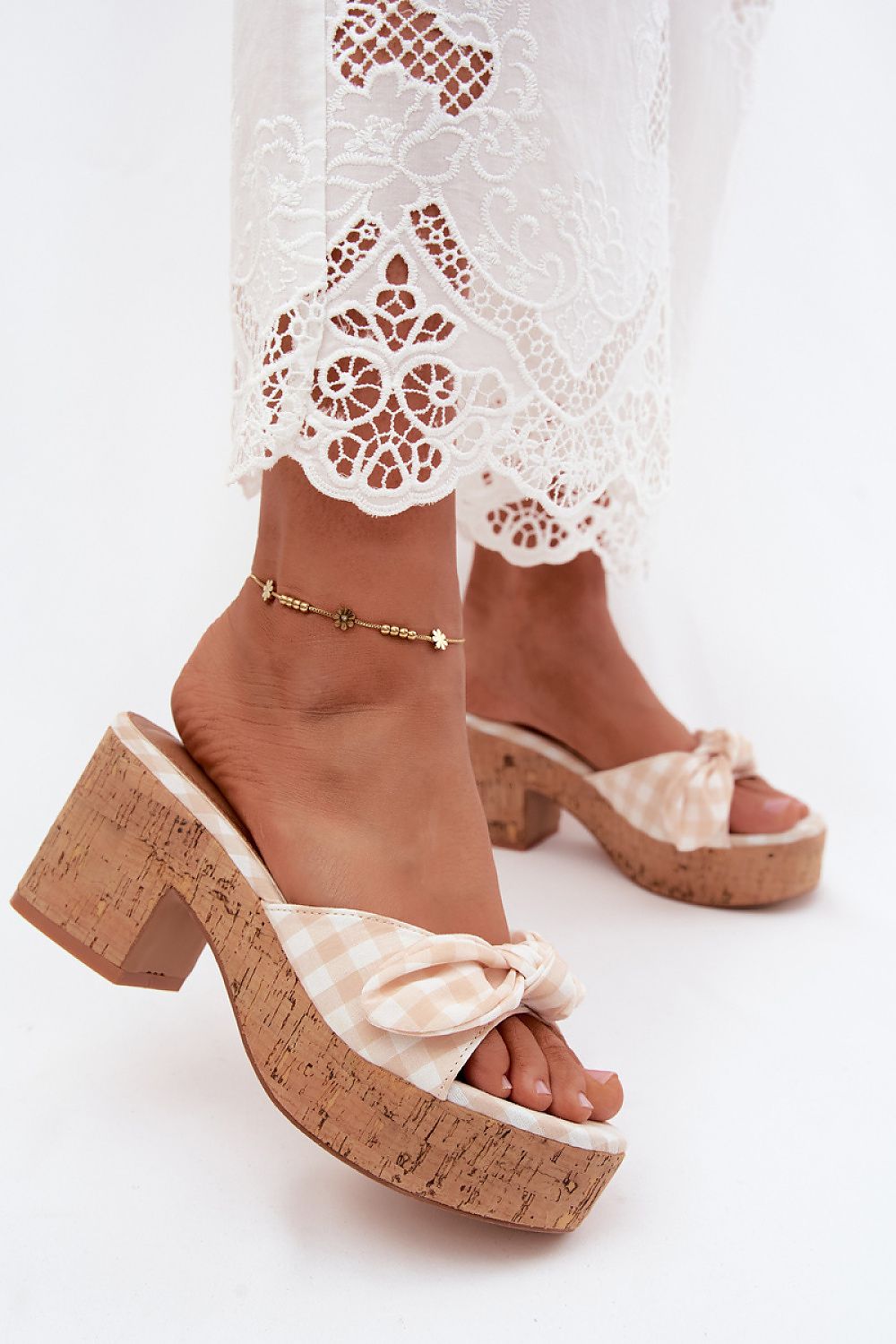  Klapky na podpatku model 228984 Step in style 