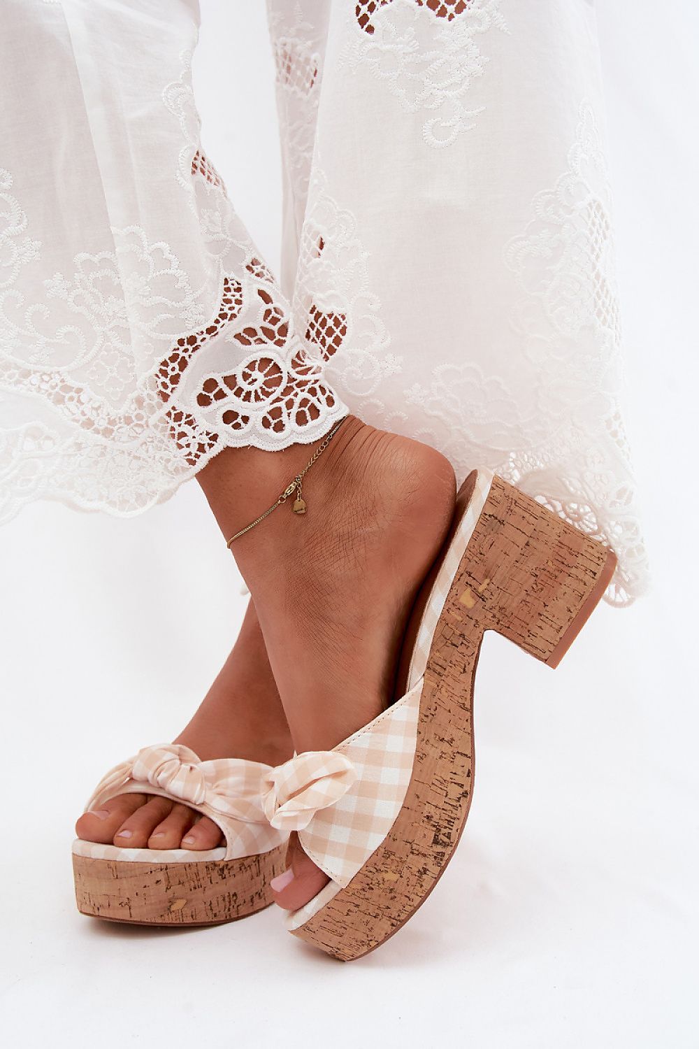 Klapky na podpatku model 228984 Step in style 