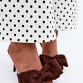  Klapky na podpatku model 228992 Step in style 