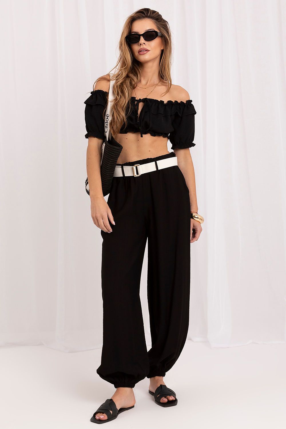  Dámské kalhoty  model 229203 Rue Paris 
