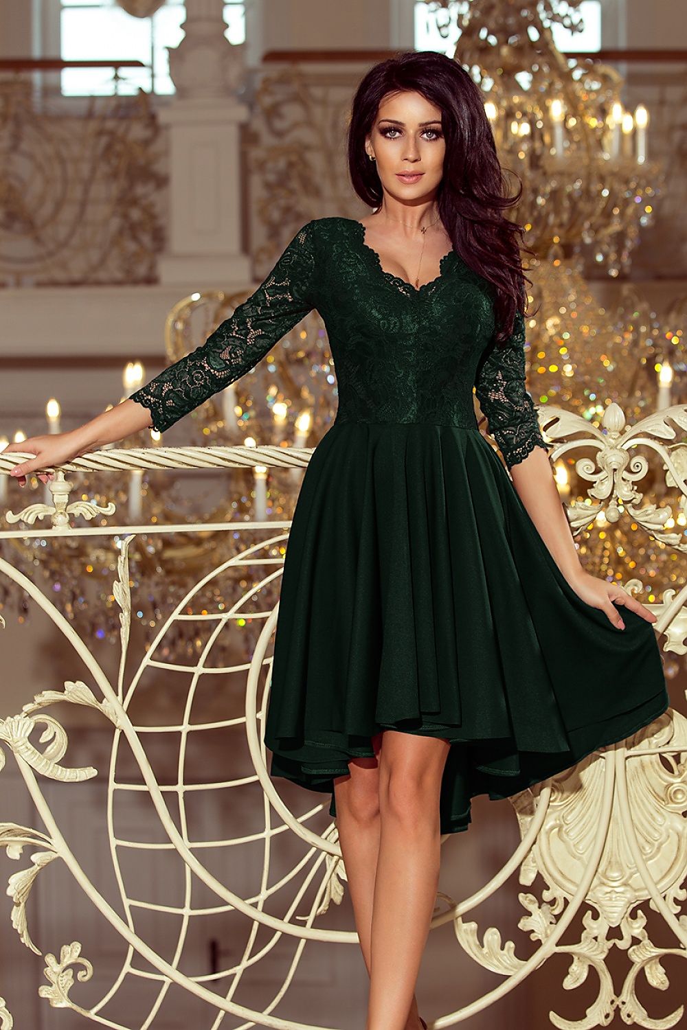  Večerní šaty model 126109 Numoco 