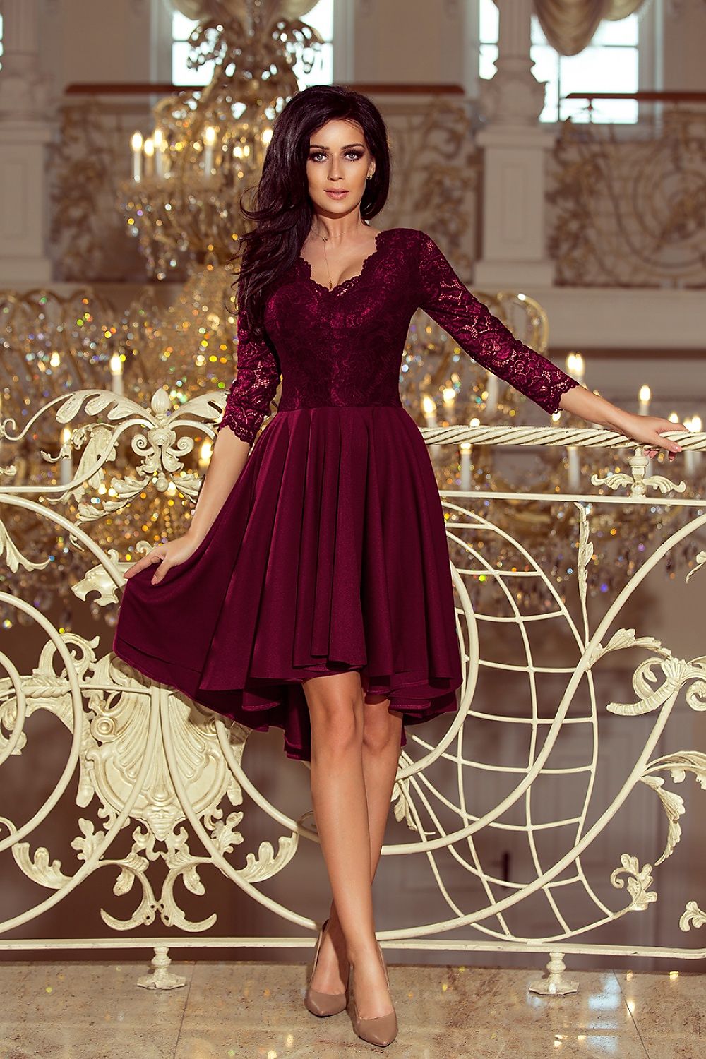  Večerní šaty model 160450 Numoco 