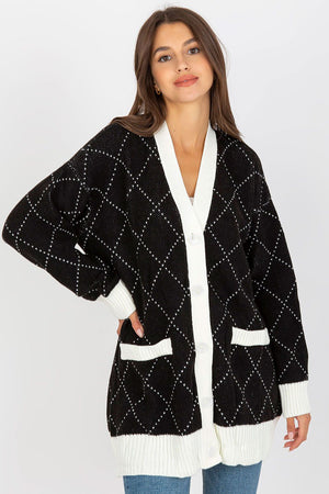  Svetr na zapínání  model 170816 Rue Paris 