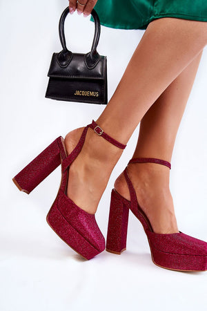  Sandály na podpatku  model 173742 Step in style 