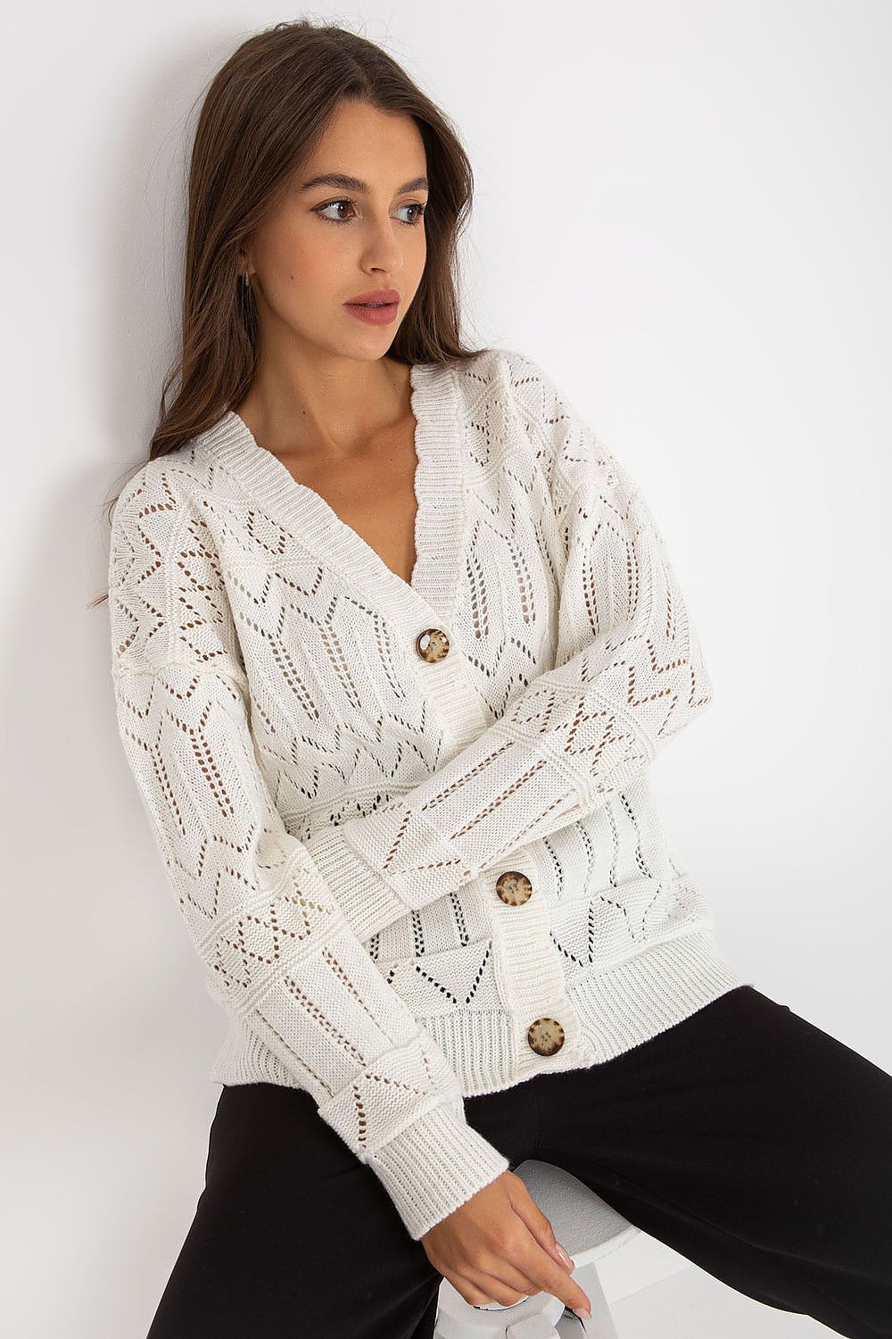  Svetr na zapínání  model 175414 Rue Paris 