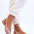  Baleríny na šněrování model 178020 Step in style 