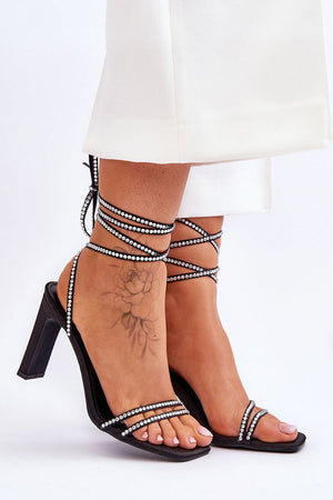  Sandály na šněrování model 179623 Step in style 