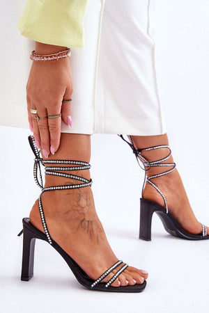  Sandály na šněrování model 179623 Step in style 