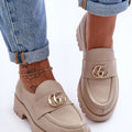  Polobotky na podpatku  model 186414 Step in style 