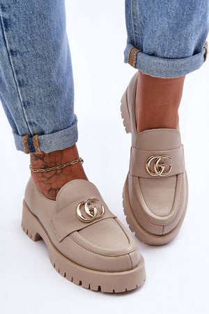  Polobotky na podpatku  model 186414 Step in style 